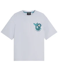 Scotch & Soda Men's Front and Back Artwork Short-Sleeve T-Shirts