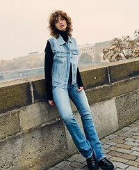 KanCan Women's Denicee High Rise Bootcut Jeans