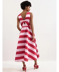 Phase Eight Women's Kiria Stripe Satin Midi Dress