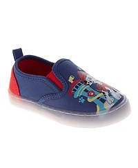 Nickelodeon Big Boys Paw Patrol Slip On Canvas Easy Wear Casual Style Durable NoLace Design