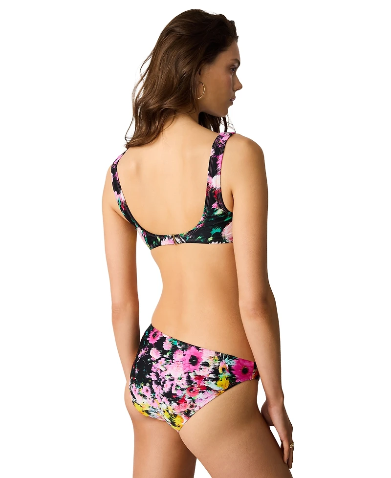 Steve Madden Women's Ring V-Neck Swim Top