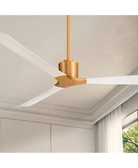 Casa Vieja Lume Soft Damp Ceiling Fan with Remote