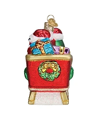 Old World Christmas 4" Mars Wrigley Candies M&M's in Sleigh Ornament