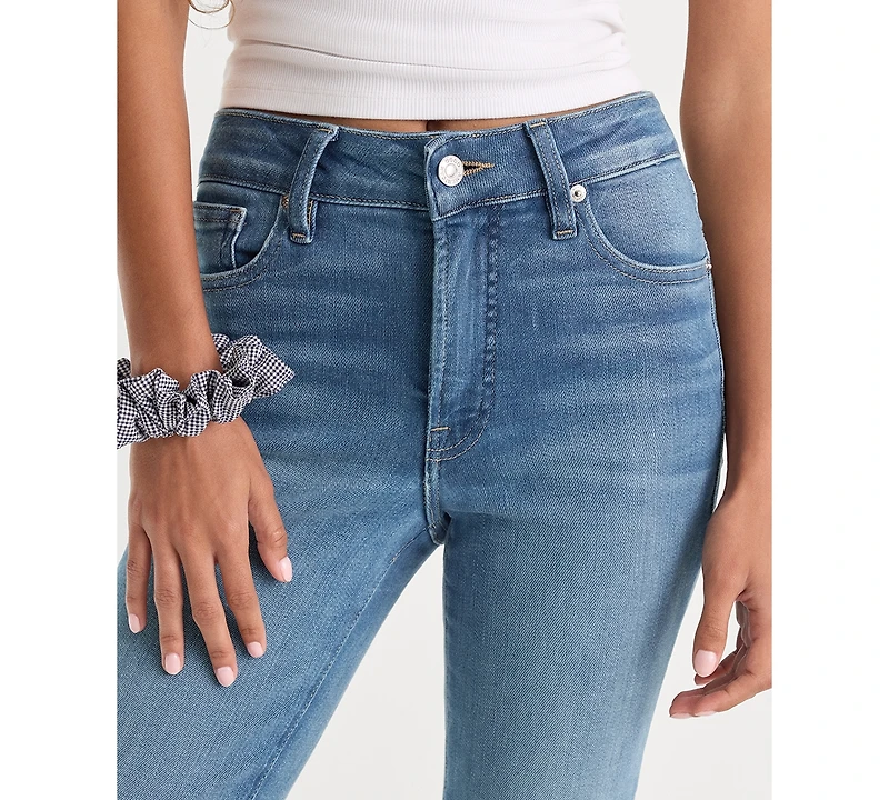 Good American Women's Soft Tech High-Rise Bootcut Jeans
