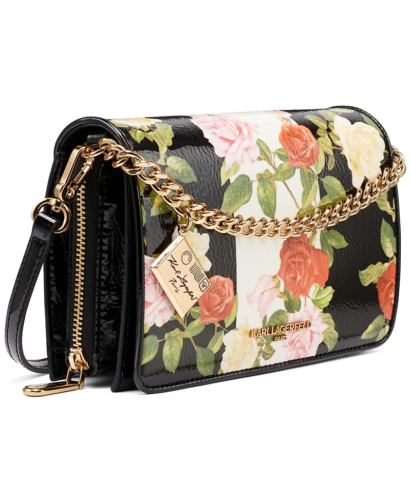 Karl Lagerfeld Paris Lourdes Mini Crossbody Handbag
