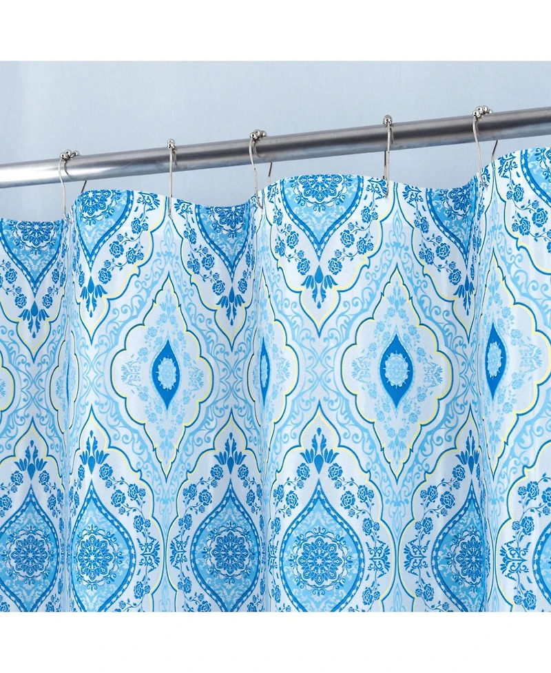 Rt Designers Collection 90 Gsm Printed Peva Glit Jaxx Shower Curtain
