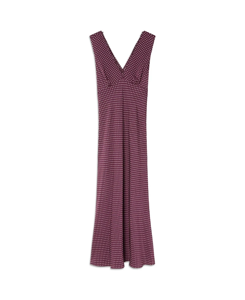 Whistles Women's Mini Spot Sleeveless Dress