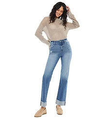 KanCan Essential Women's Trini High-Rise Straight-Leg Jeans