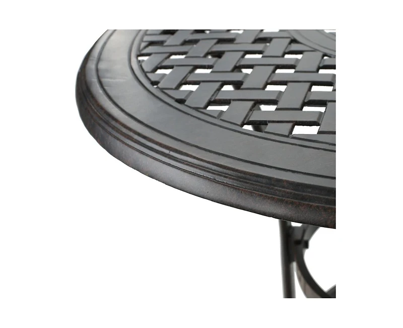 sumyeg Cast Aluminum Outdoor Bar Table