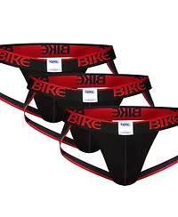 Bike Athletic Men's 3-Pack Stretch Cotton Jockstrap