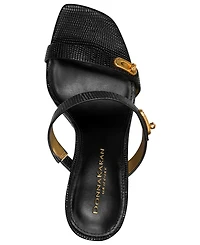 Donna Karan New York Women's Bailey Double Band Slip-On Dress Sandals