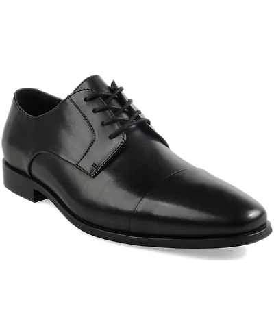 Alfani Men's Jovann Genuine Leather Lace Up Dress Shoes, Macy's Exclusive