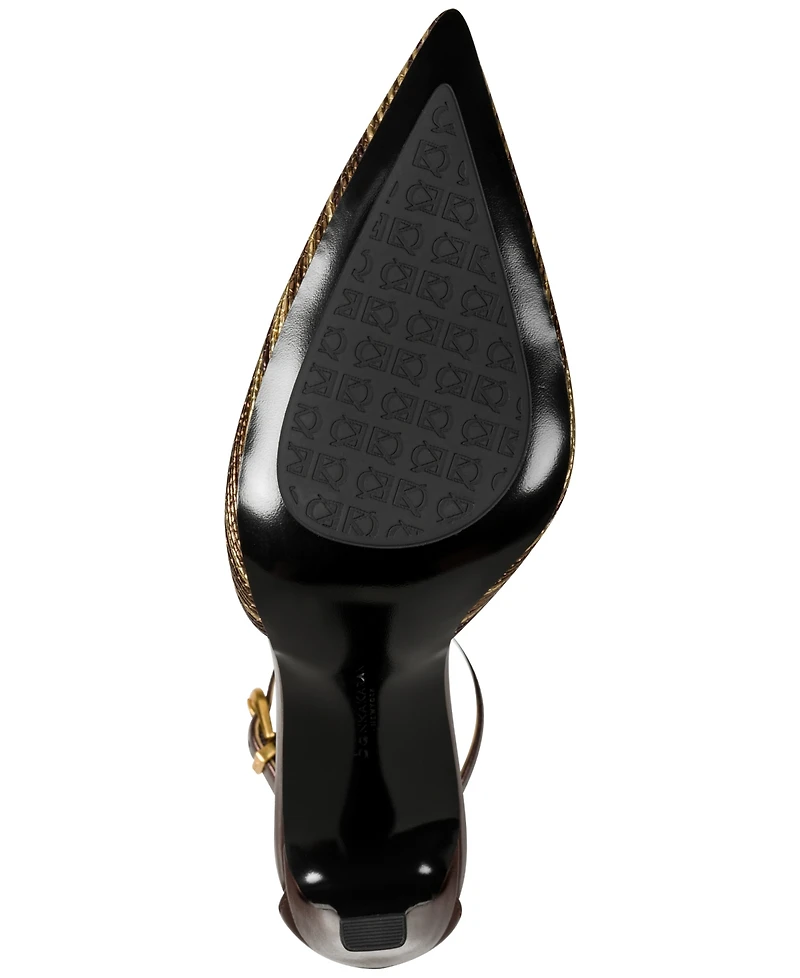 Donna Karan New York Women's Patricia Ankle Strap Pumps