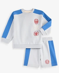 Epic Threads Toddler Boys' (12M-5T) Spider-Man Slinger Shirt & Shorts Set, Macy's Exclusive