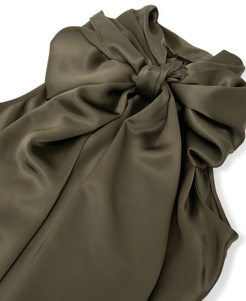 Reiss Women's Satin Cape Maxi Dress
