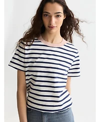 Scotch & Soda Women's Breton Regular Fit Tops and Tees
