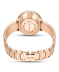 Swarovski Crystalline Bangle Metal Bracelet Watch 32 x 32mm