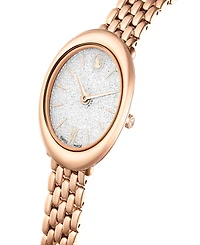 Swarovski Imber Oval Swiss Made Metal Bracelet Watch 24mm