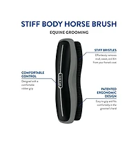 Wahl Professional Animal Equine Grooming Stiff Body Horse Brush
