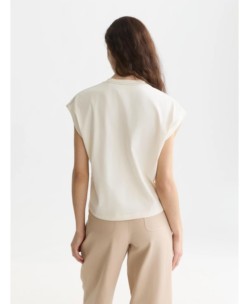 Scotch & Soda Women's Twisted Neckline Tops and Tees