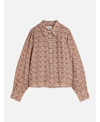 Scotch & Soda Women's Printed Relaxed Fit Tops and Tees