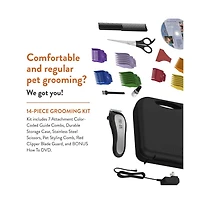 Wahl Pro Animal Pro Ion Cordless Pet Clipper Kit for dogs and cats