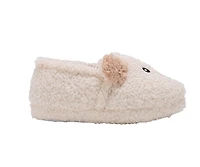 Kensie Toddler Sherpa Cozy Plush SlipOn Slippers - Ivory