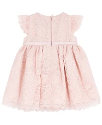 Rare Editions Baby Girls' Short-Sleeve Dress with Diaper, 2-Piece Set