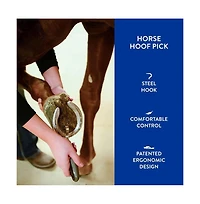 Wahl Professional Animal Equine Grooming Horse Hoof Pick Horse Hoof Pick for Grooming Ergonomic Rubber Handle Horse Cleaning Tool