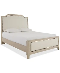Sadie Sleigh King Wood Headboard, Macy's Exclusive
