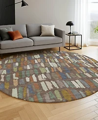 Dalyn Kenner KN5 8'x8' Round Area Rug