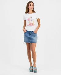 Guess Women's Strawberry Girl Short-Sleeve Baby T-Shirt