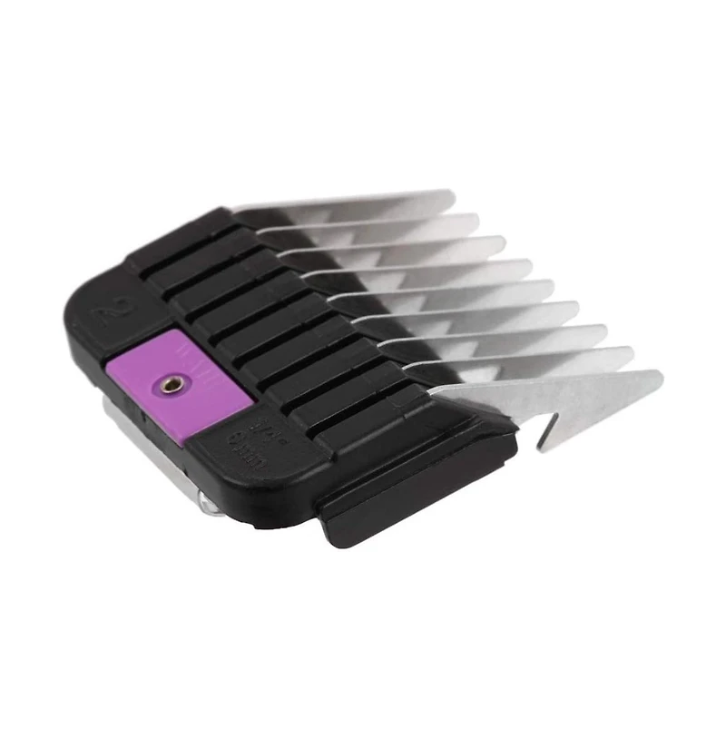 Wahl Professional Animal Stainless Steel Attachment Guide Comb Set for Detachable Blade Pet, Dog, Cat, and Horse Clippers