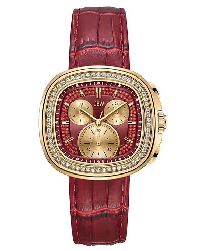 Jbw Men's Coast 18k Gold-Plated Watch 42mm