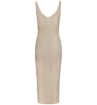 Lascana Women's Crochet Midi Dress Cover up Beach