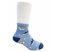 Rainbow Sugar Biz & Bean Toddler Boys' and Girls' 2T-4T Grippers Socks, 10-Pack