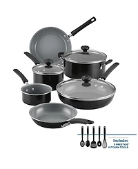 Farberware Classic Stainless Steel 15-Pc. Cookware Set