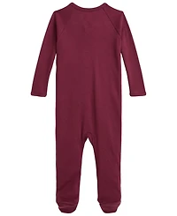 Polo Ralph Lauren Baby Boys' Cotton Interlock Footed Coverall