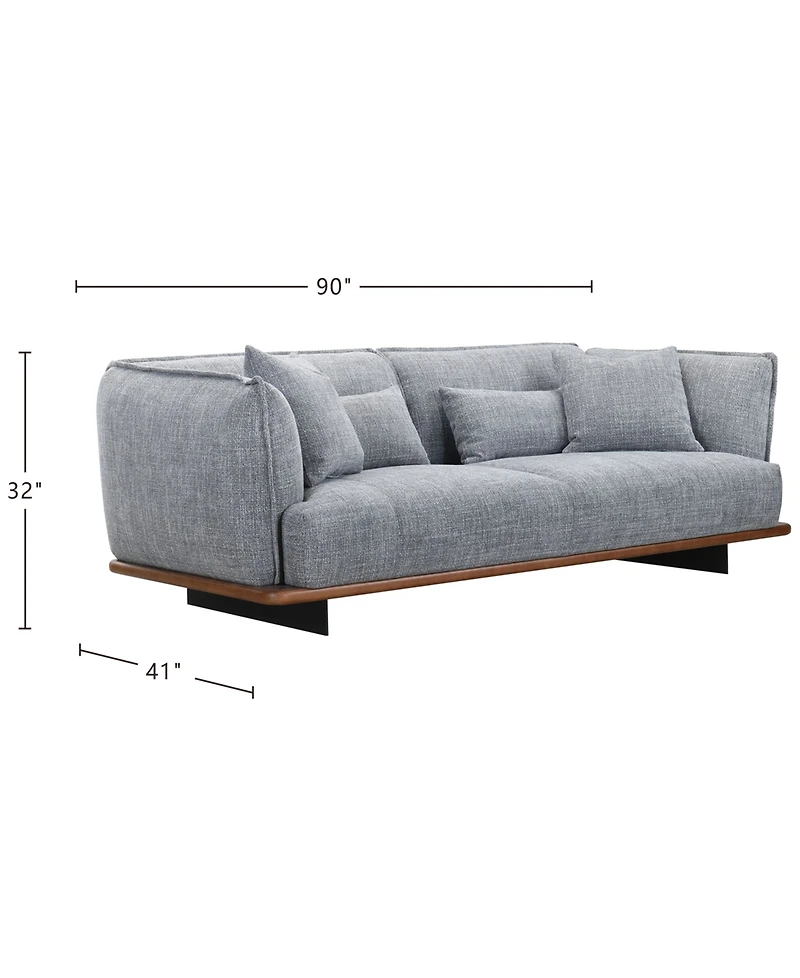 Muriel 90" 2-Seat Fabric Sofa