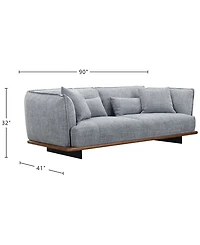 Muriel 90" 2-Seat Fabric Sofa