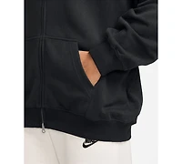 Nike Studio Fleece Women's Light Weight Oversized Full-Zip Hoodie