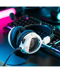 Audio Technica Open-Back Over-Ear Gaming Headset - White