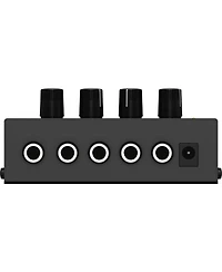 Behringer Micromix MX400 Ultra Low-Noise 4-Channel Line Mixer, 4.7 kOhms Input Impedance, Output Impedance 80 Ohms