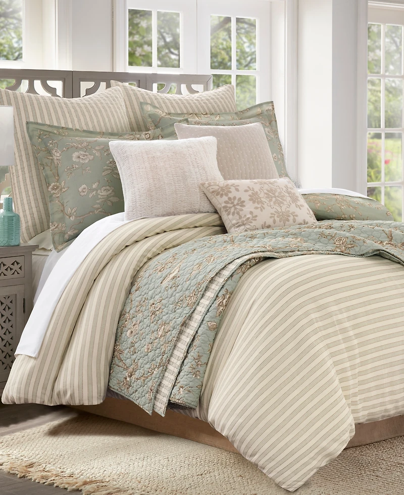 Levtex Home Lyon Reversible 3-Piece Duvet Cover Set