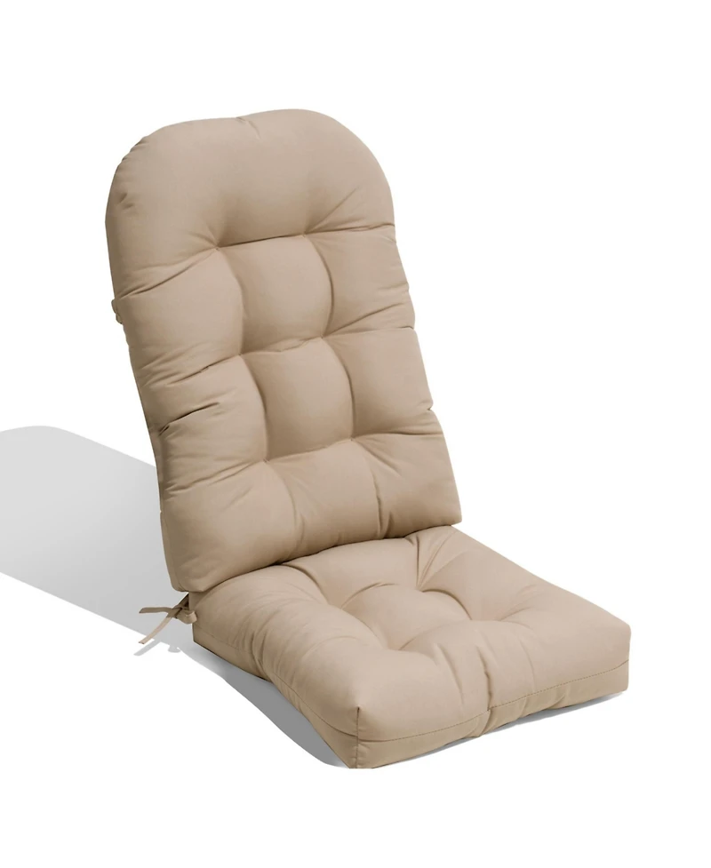 Pellebant Outdoor Adirondack Chair Cushion Rocking Cushions Thickened Patio Pad