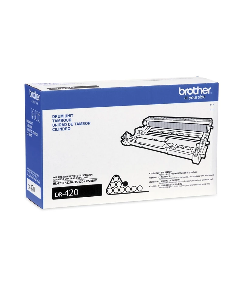 Brother DR420 Replacement Drum Unit, Approximate 12,000 Page Yield