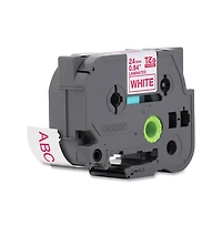 Brother P-Touch TZE252 0.94 Inch x 26.2 Foot TZe Standard Adhesive Laminated Labeling Tape