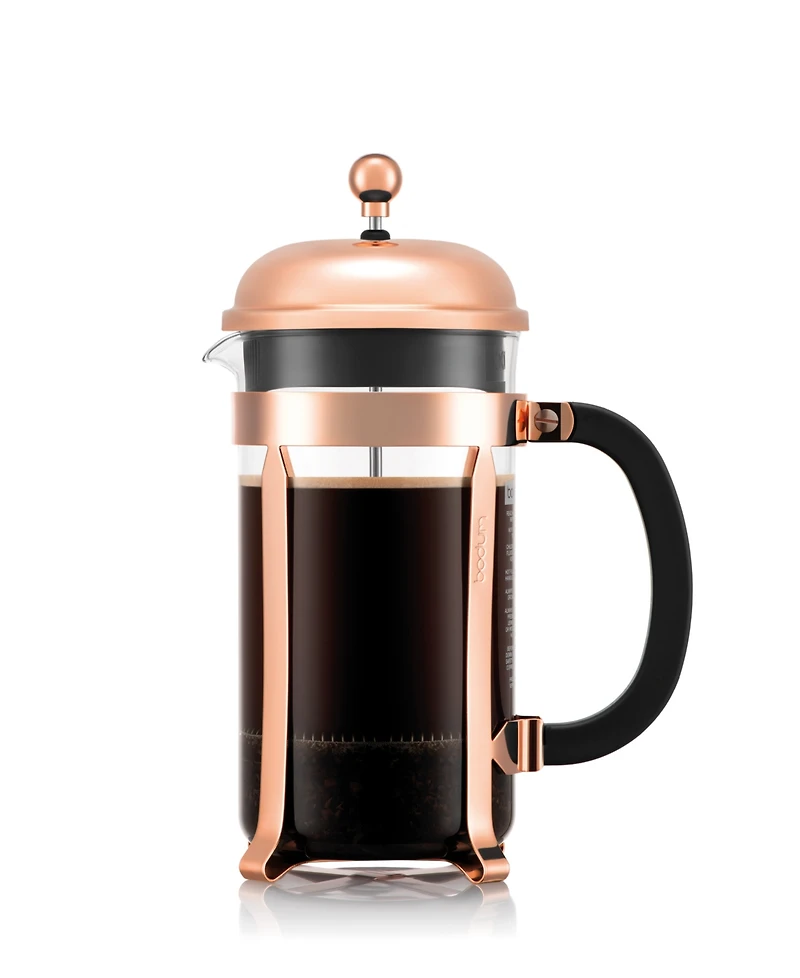 Bodum Classic Chambord Copper 8 Cup French Press Coffee Maker