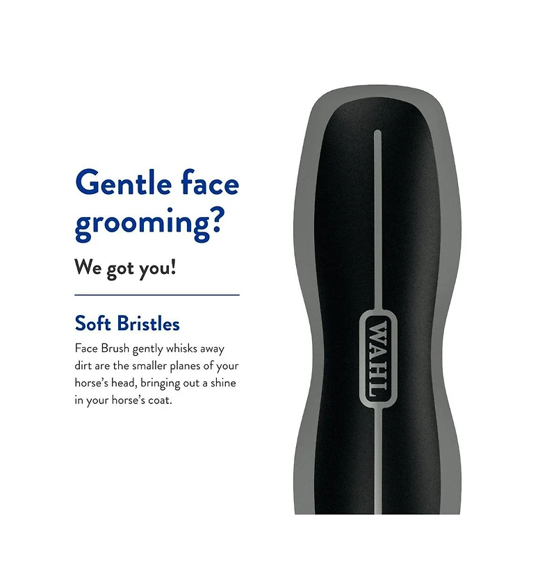 Wahl Professional Animal Equine Grooming Face Horse Brush