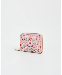 Fable England Women's Floral Heart Purse